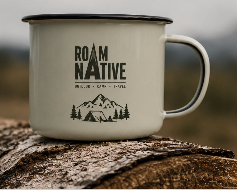 Enamel Camping Mug