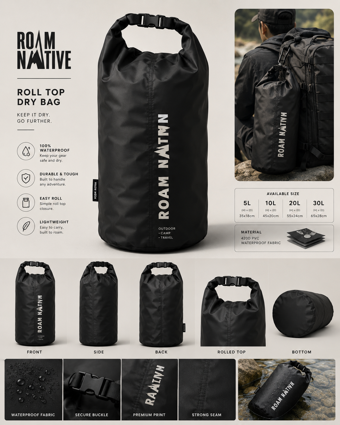 Roll-Top Dry Bag